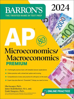 cover image of AP Microeconomics/Macroeconomics Premium, 2024